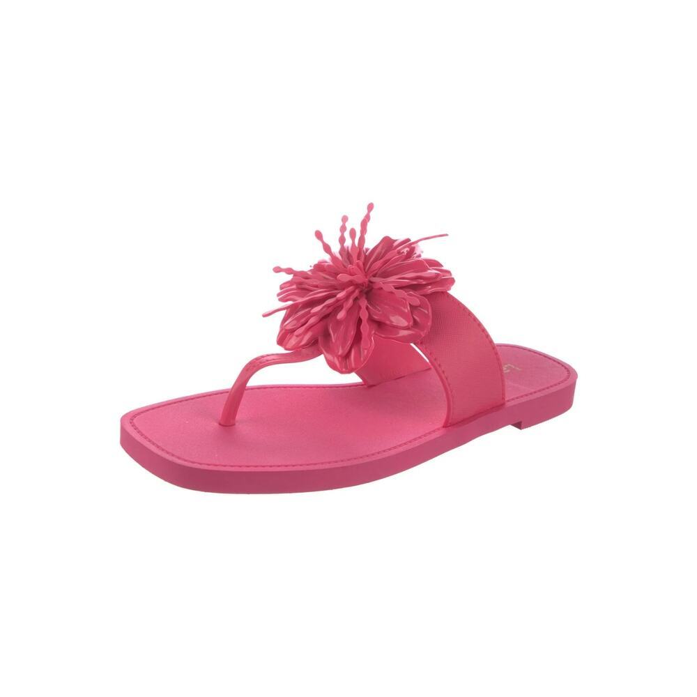 Larroude Hibiscus Sandals in pink size 10/11
